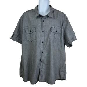 Buffalo David Bitton Shanley Button Front Shirt Size 2XL